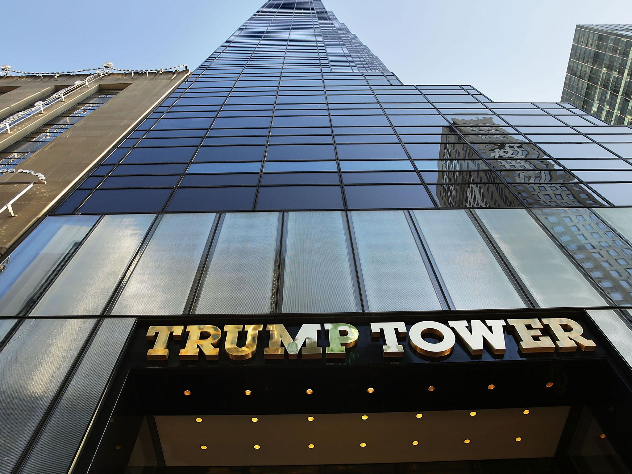 Several of Mr Trump's most iconic properties have declined in value