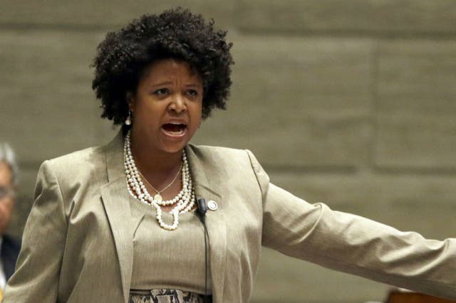 Senator Maria Chappelle-Nadal was among those Democrats trying to defeat the bill