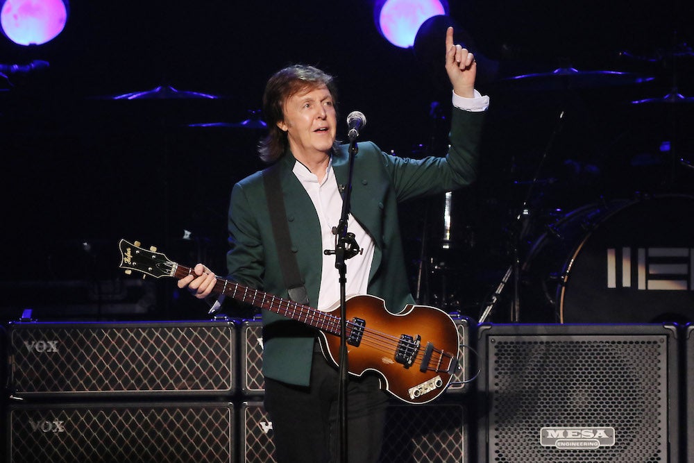 Paul McCartney hits the road.