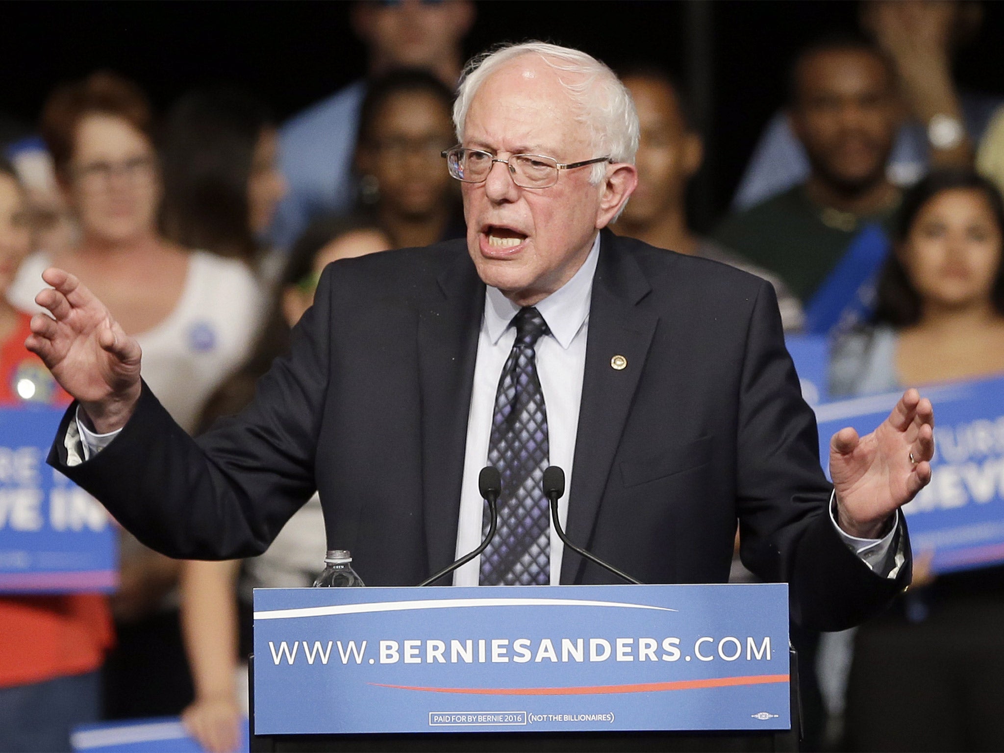 Bernie Sanders’s message in some ways appeals to the same audience that backs Donald Trump