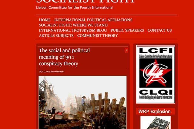 Gerry Downing's blog post on the Socialist Fight website