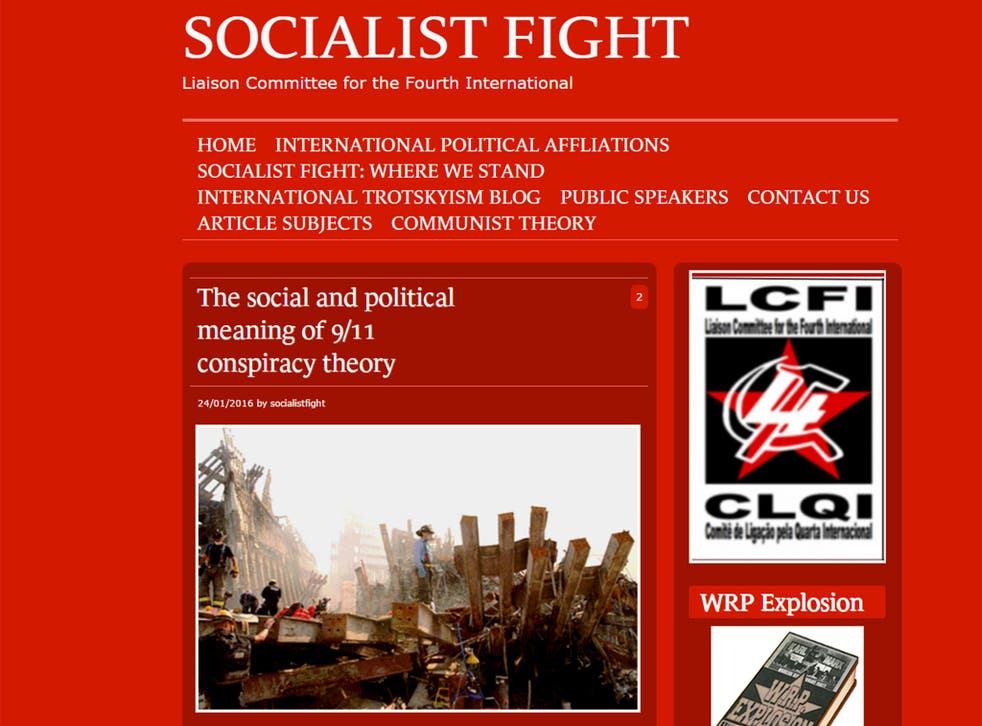 Gerry Downing's blog post on the Socialist Fight website