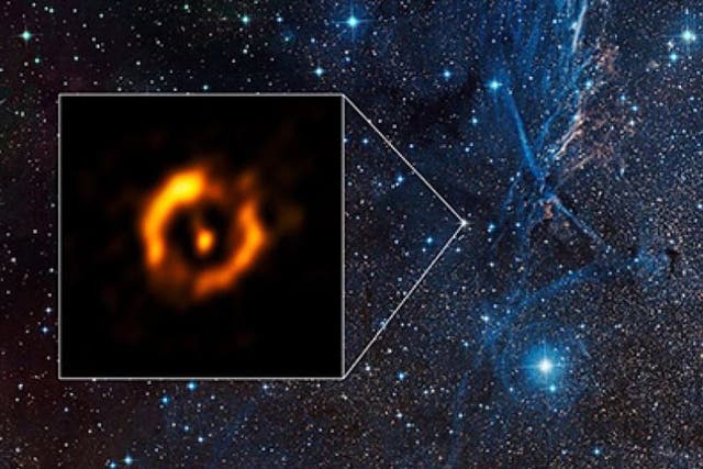 The Very Large Telescope Interferometer at ESO’s Paranal Observatory in Chile has obtained the sharpest view ever of the dusty disk around an ageing star.