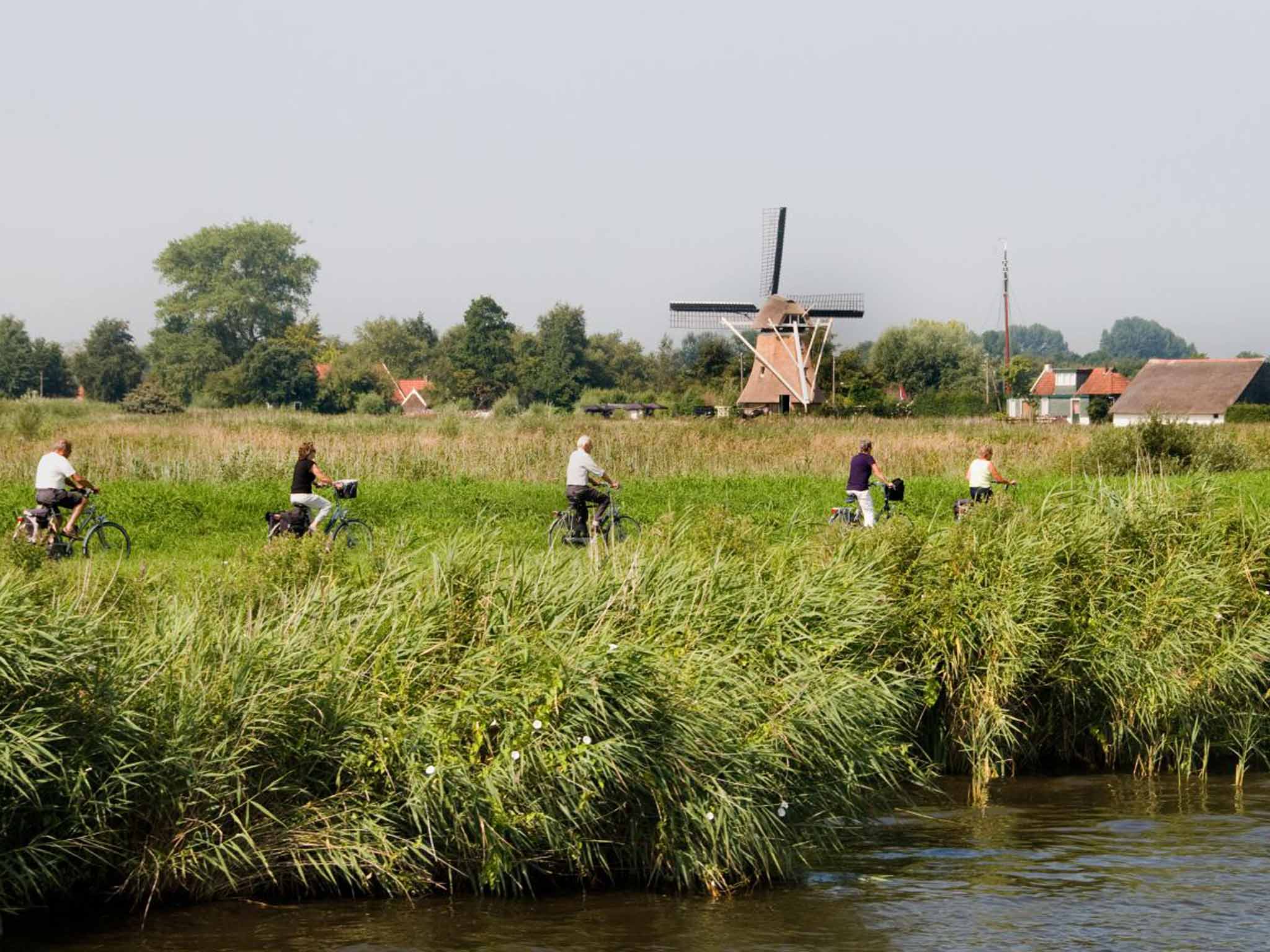 Netherlands: A largely flat landscape