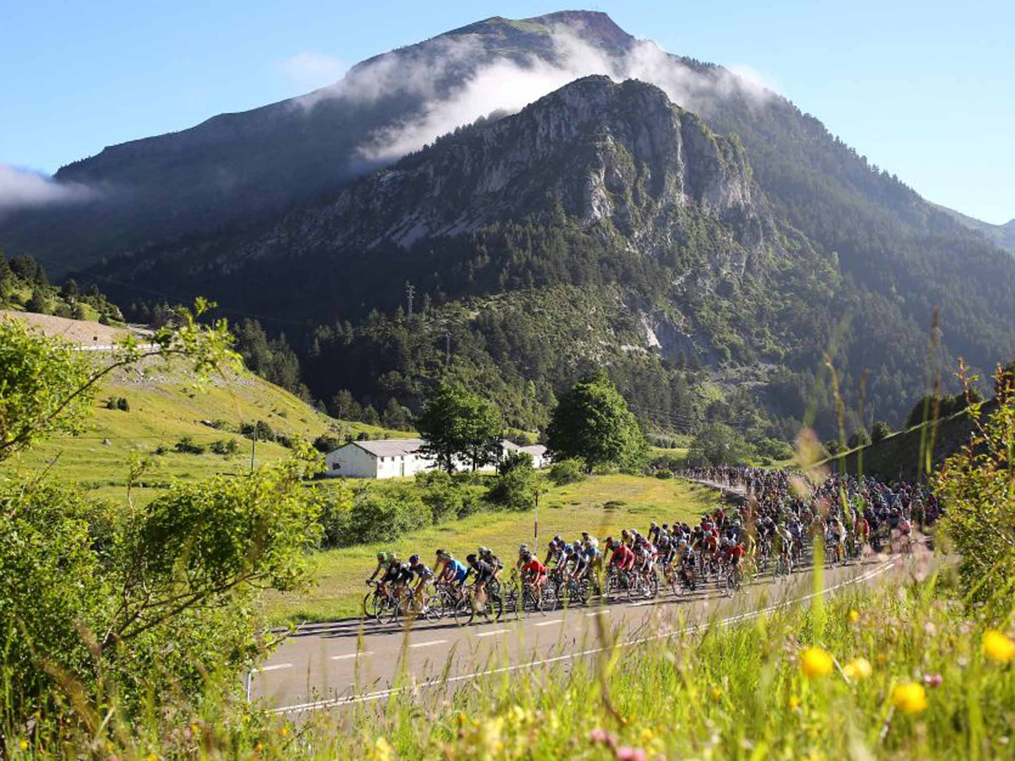 Cycling in the French Pyrenees