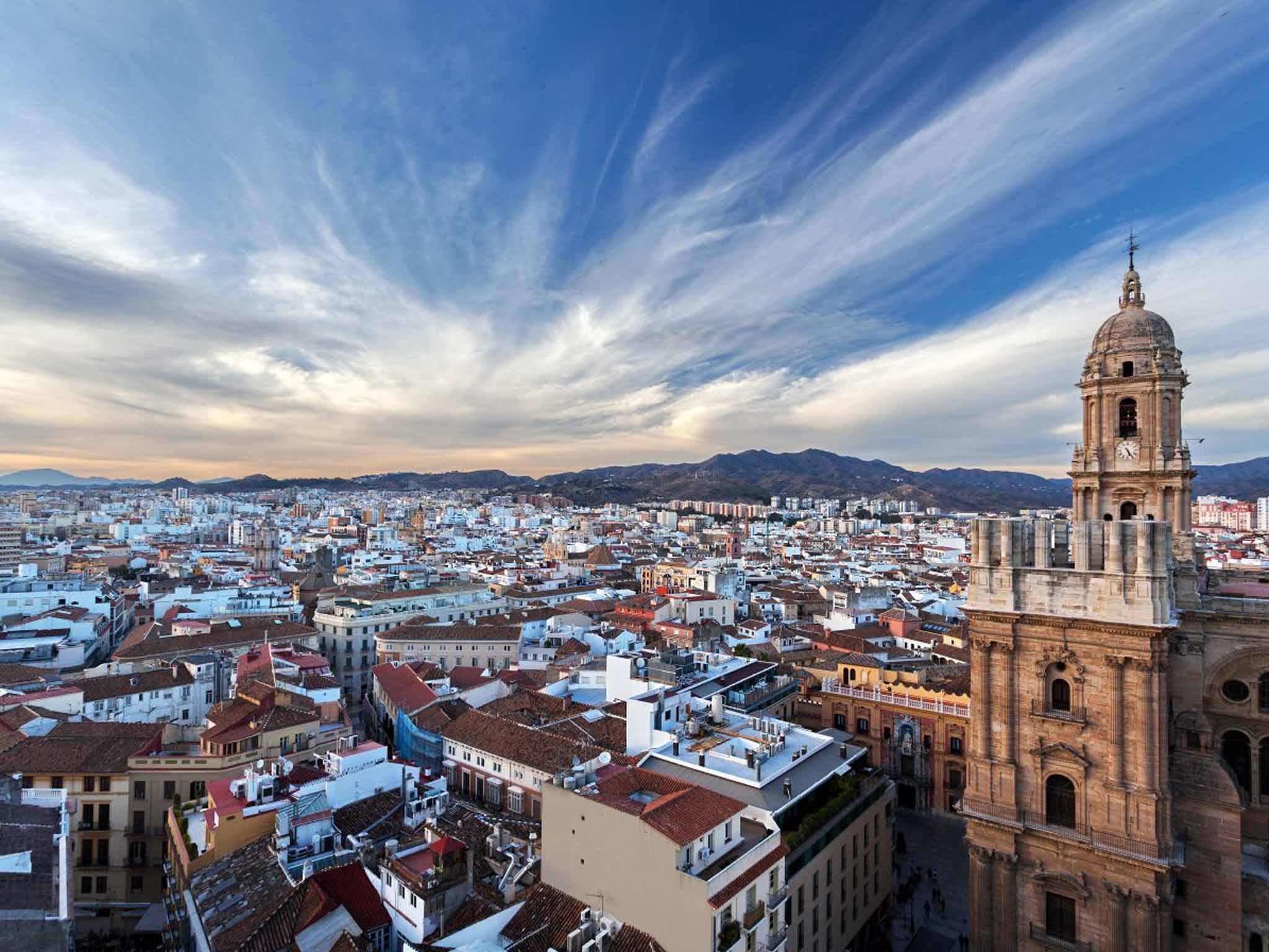 Old town: Malaga dates back almost two millennia