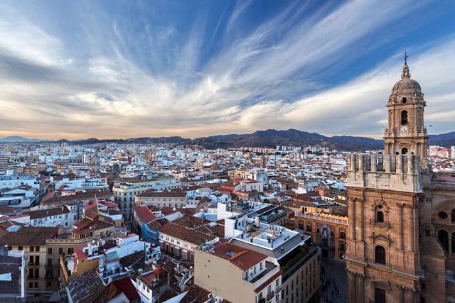 Old town: Malaga dates back almost two millennia