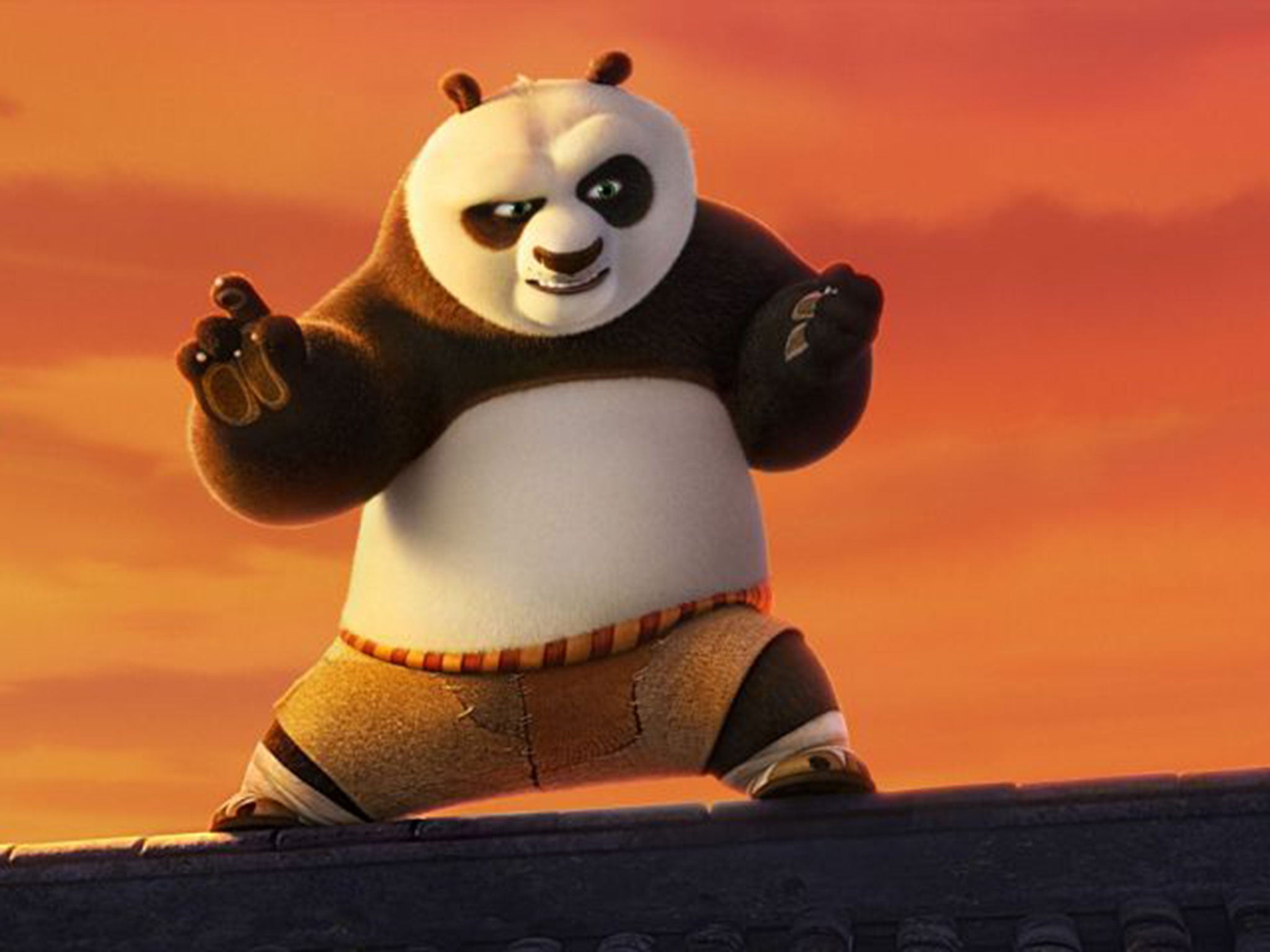 Fists of furry: Jack Black is the voice of Po in the wildly entertaining ‘Kung Fu Panda 3