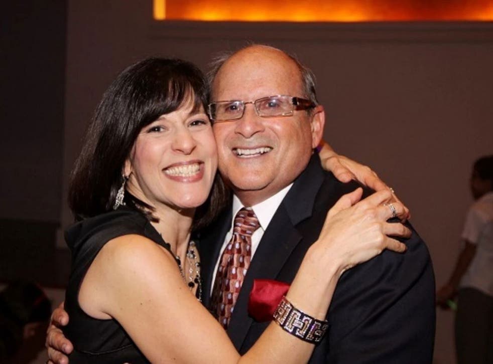 Deborah Greene pictured with her father, Lowell Herman
