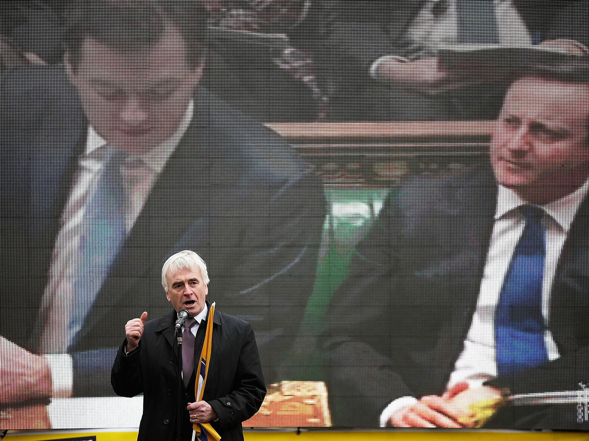 John McDonnell has said that Labour will back George Osborne's fiscal policy