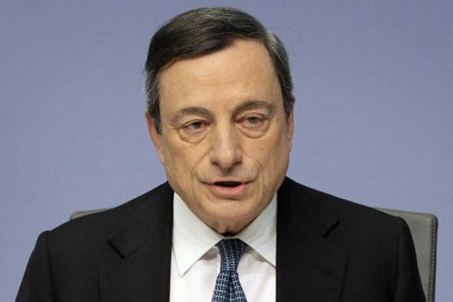 Mario Draghi launched the ECB's QE in January 2015