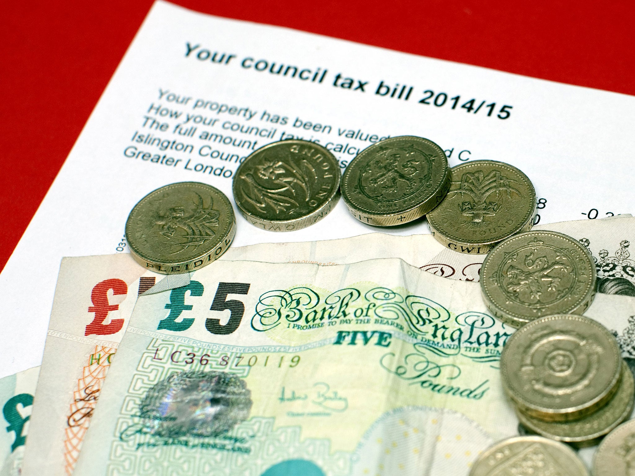 The average rise of council tax in England outside London is expected to be ?54