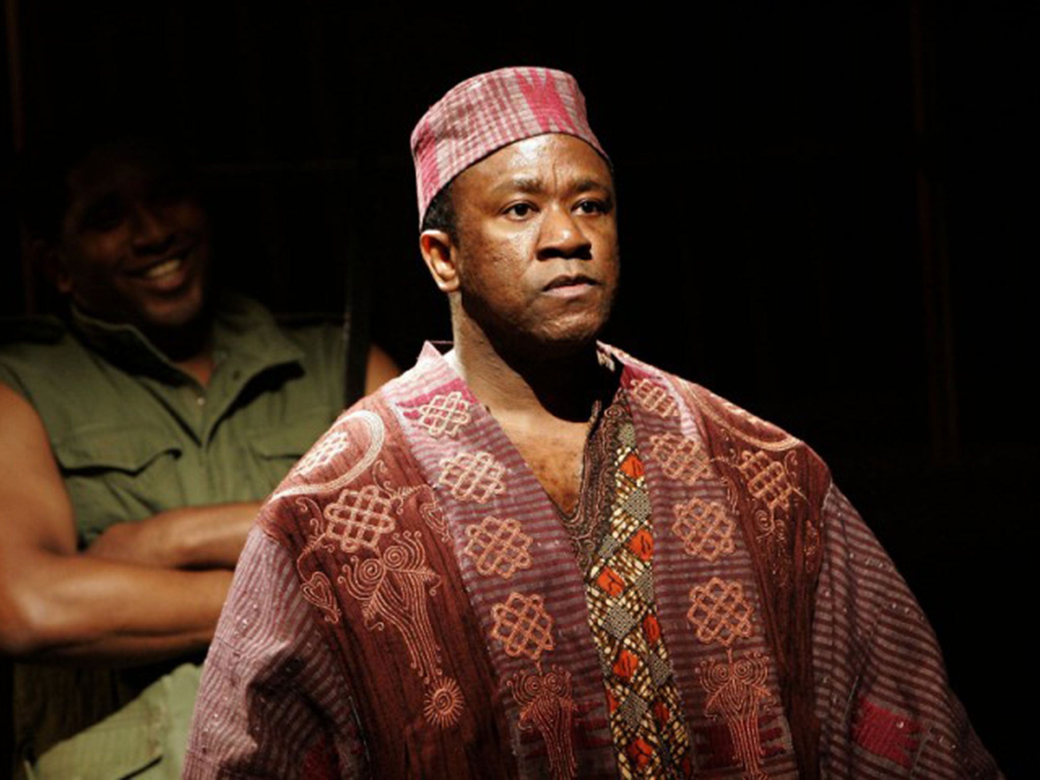 Lucian Msamati plays Pericles at the Swan Theatre in Stratford