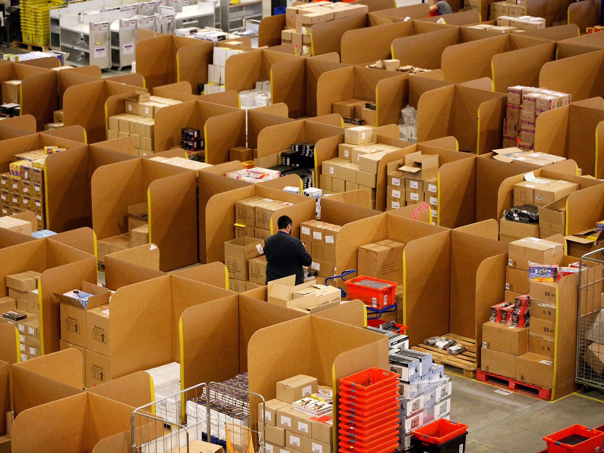 Amazon's high staff turnover and low wages makes theft a particular concern