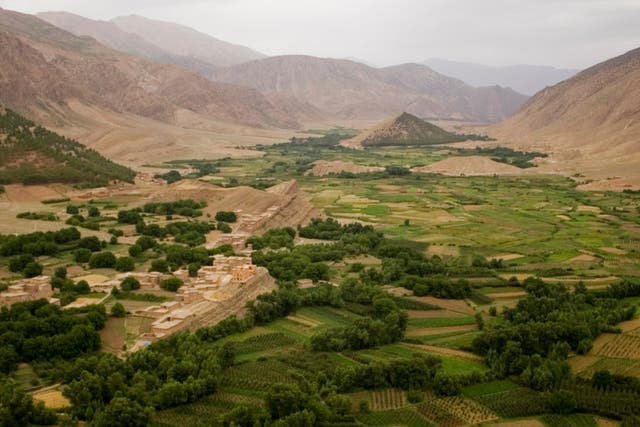 The small mountain village of Azilal, where 'Mrs Mohamed' was buried