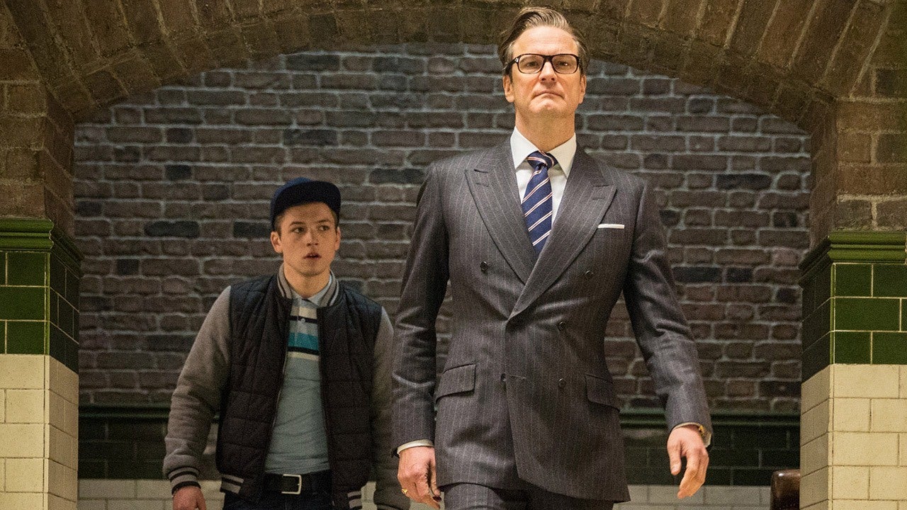 Colin Firth and Taron Egerton in the movie adaptation of Mark Millar's comic book ‘Kingsman’