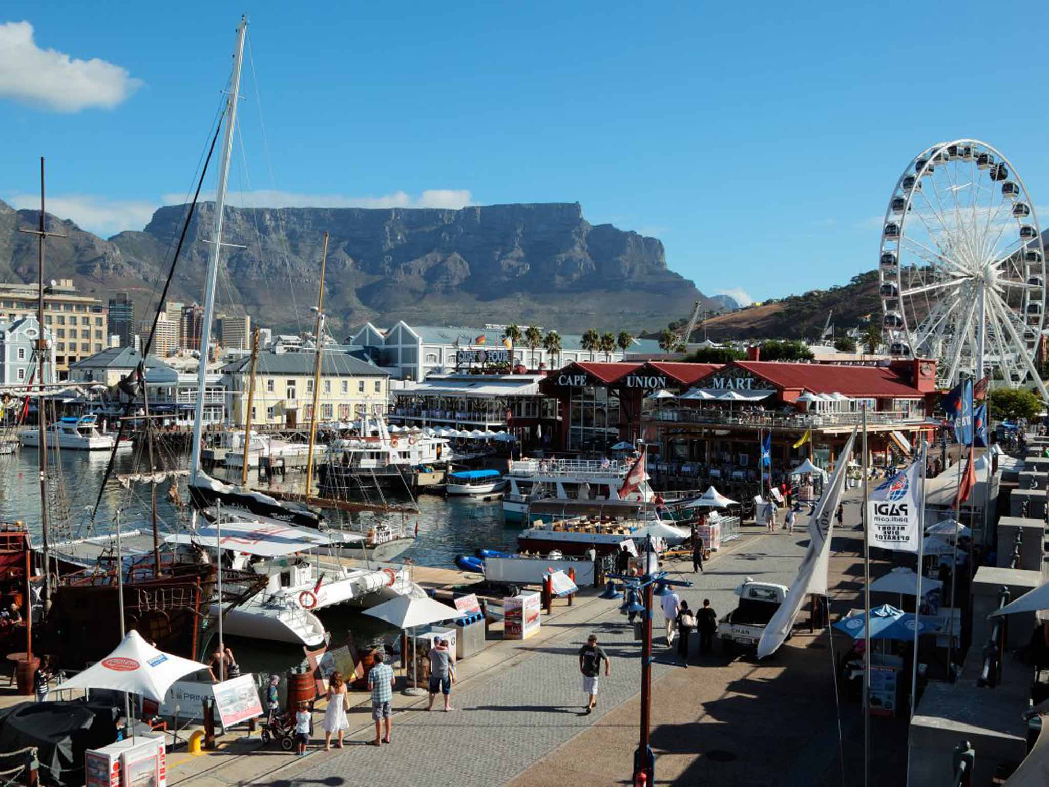 20 popular restaurants at the V&A Waterfront