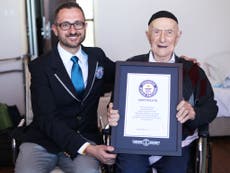 World's oldest man to hold bar mitzvah party aged 113