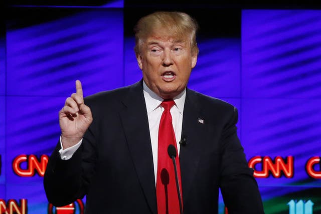 Donald Trump refused to back down on his anti-Muslim comments