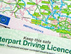 Give up UK driving licences to prepare for Brexit, Foreign Office says