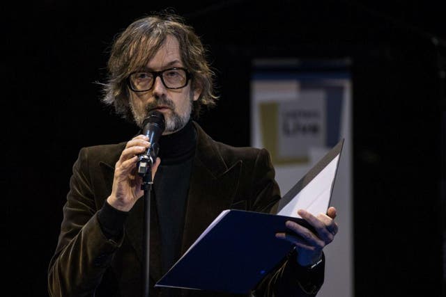 Jarvis Cocker performs at Letters Live, London, 10 March 2016