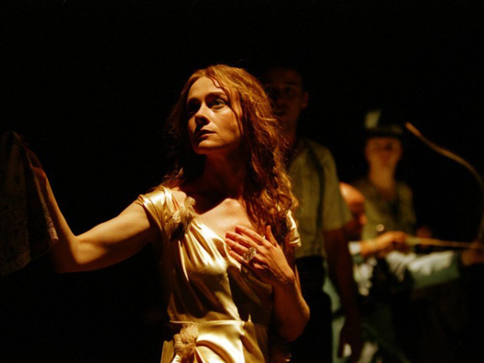 Emma Fielding as Imogen in a 2003 staging of ‘Cymbeline’