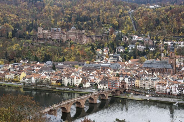 Heidelberg is a beautiful university town in the south-west of Germany