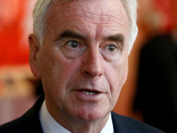 John McDonnell, who is to announce a "fiscal credibility rule" which will require a future Labour government to eliminate the state deficit "in a fair and responsible manner".
