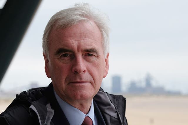 Labour’s John McDonnell says there is nothing left-wing about debt