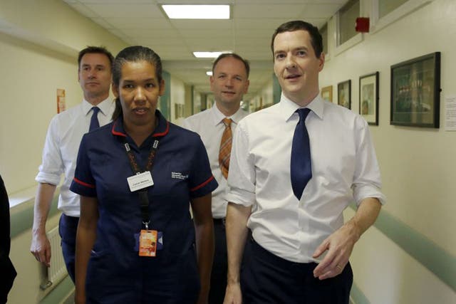 George Osborne and Jeremy Hunt are accused of creating a spending crisis