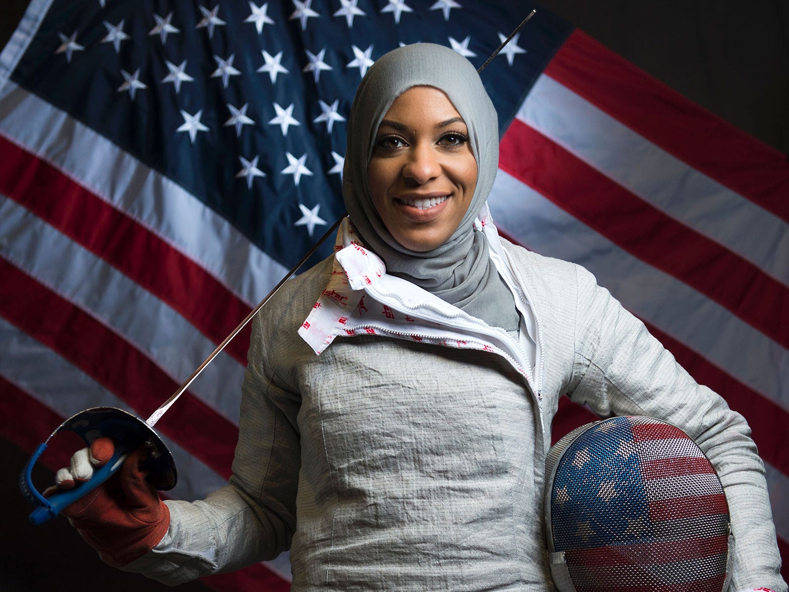 Ibtihaj Muhammad represented Team USA at the Rio 2016 Olympics