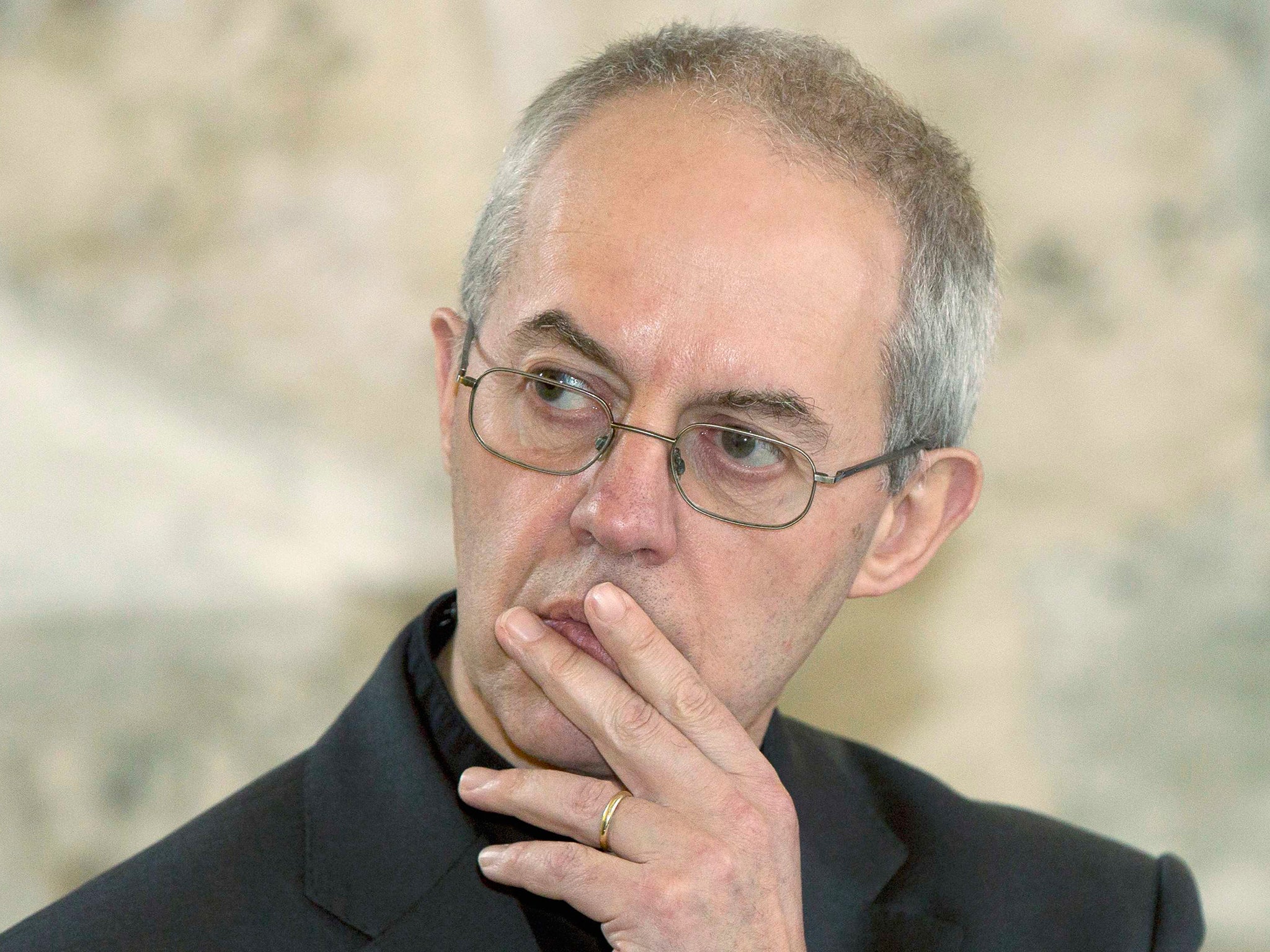 Archbishop Welby said the news 'does not change anything at all'