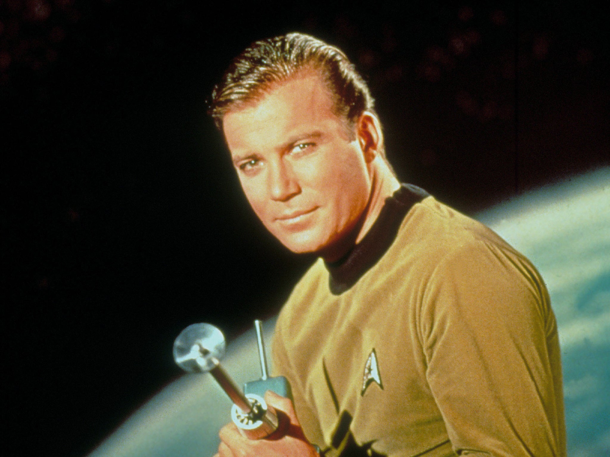 William Shatner as Captain Kirk in 1966