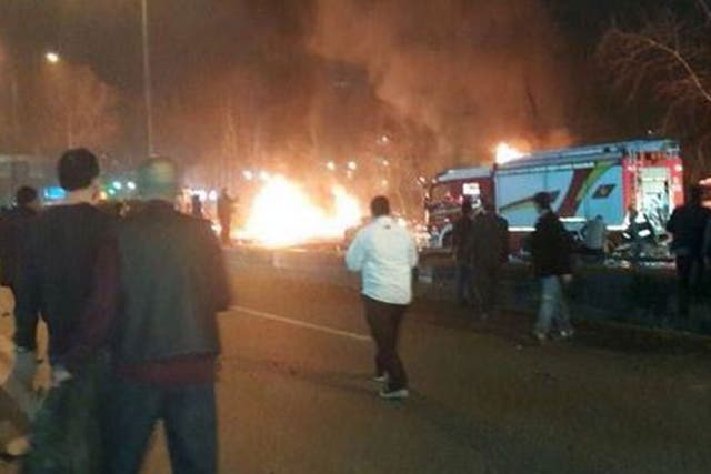 Several people have been killed and dozens more injured after an explosion near a Bus stop in Ankara, Turkey