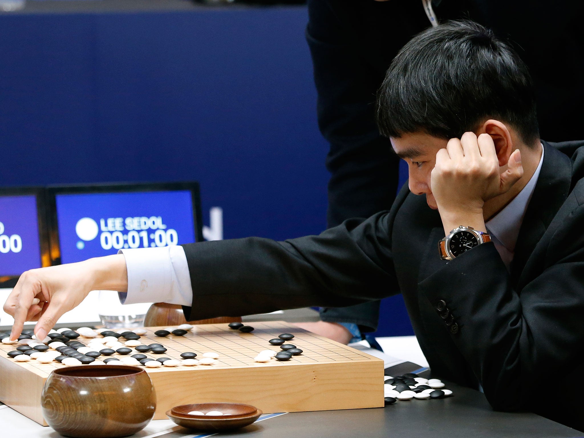 Lee Sedol v AlphaGo: Human beats computer in Chinese board game for the ...