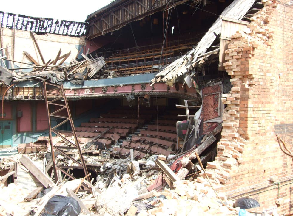 The Derby Hippodrome Theatre was partly demolished in 2008