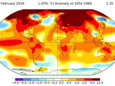 Read more

February smashes monthly world temperature record by 'shocking' amount