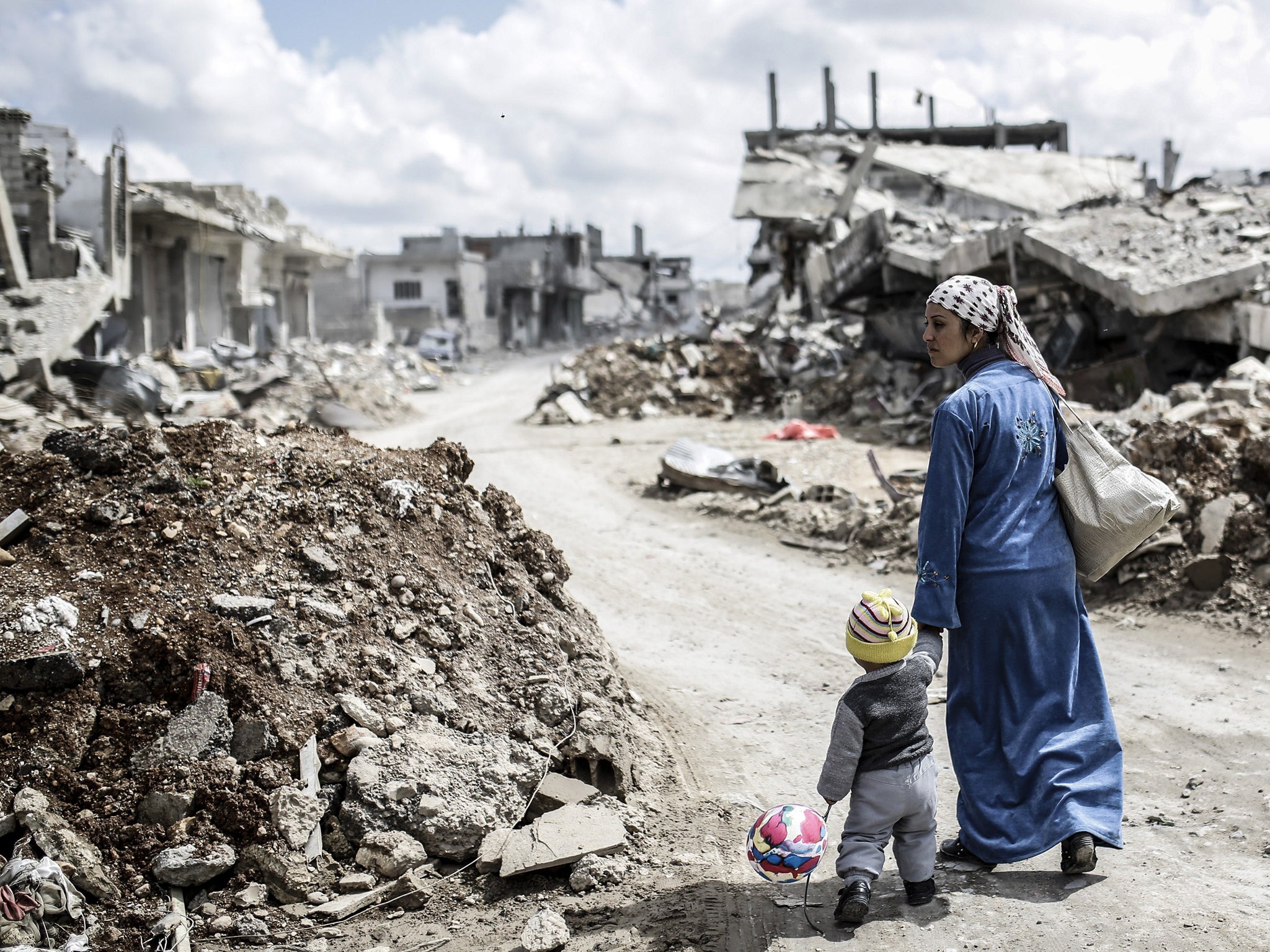 Sadness is the dominant theme for the children as old as the Syrian war
