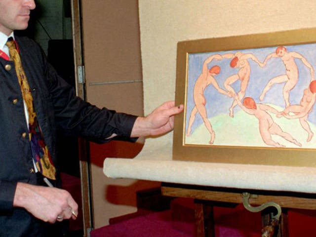 A Drouot auctioneer with a Matisse. Most of the 49 porters on trial admit the accusations