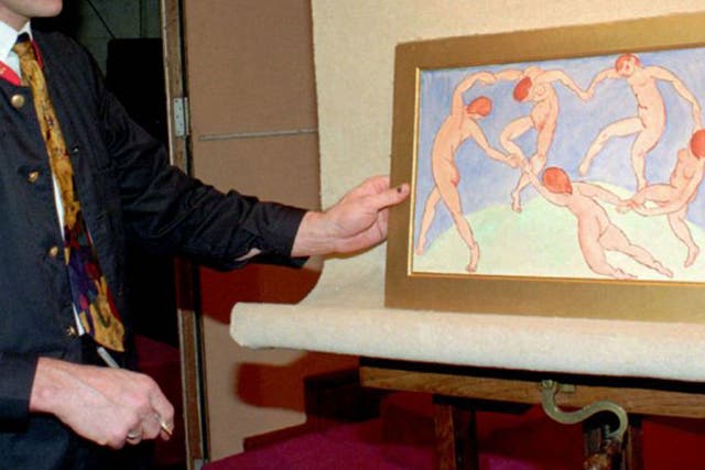 A Drouot auctioneer with a Matisse. Most of the 49 porters on trial admit the accusations
