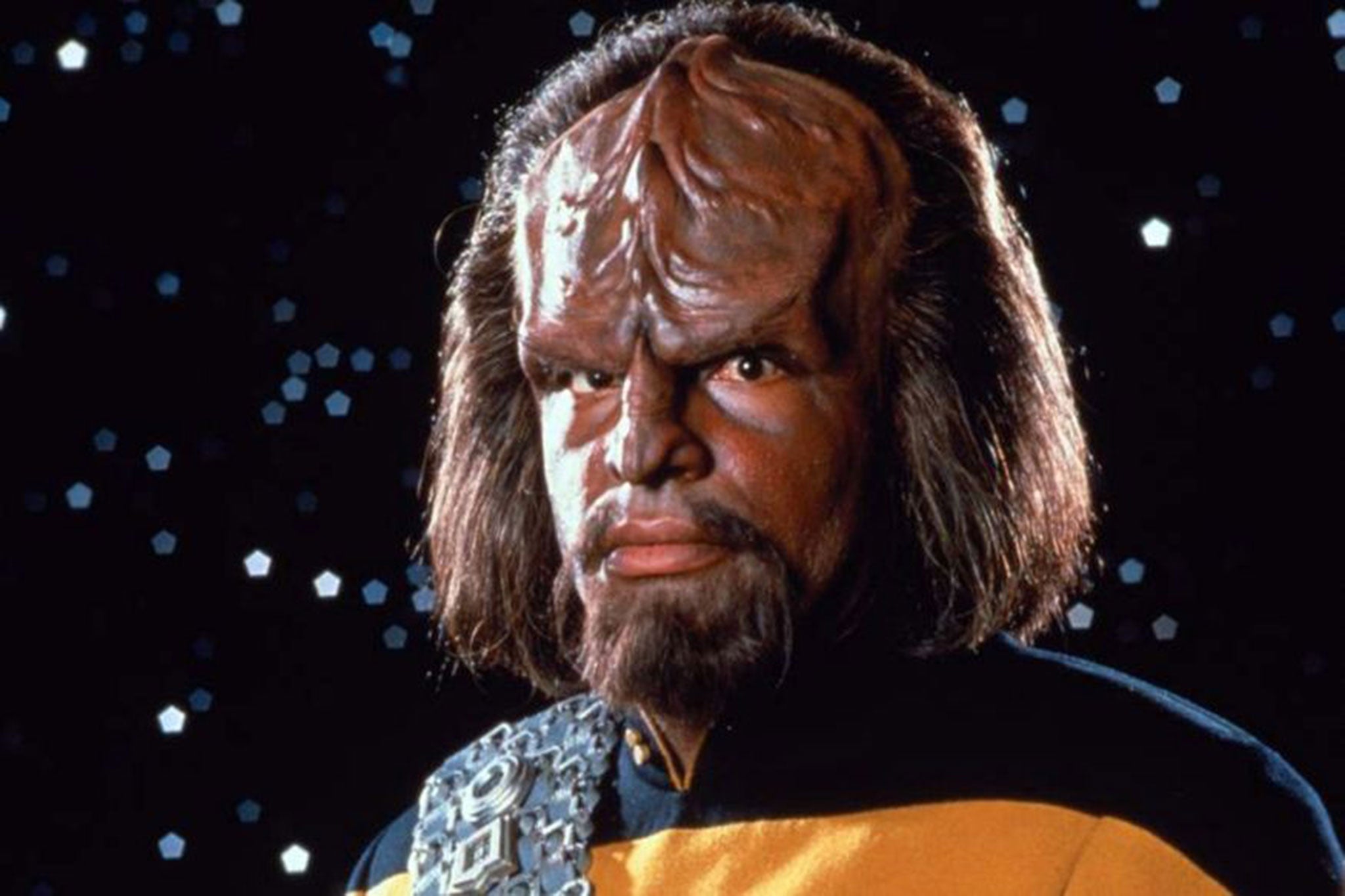 Michael Dorn as the ‘Star Trek’ Klingon, Worf
