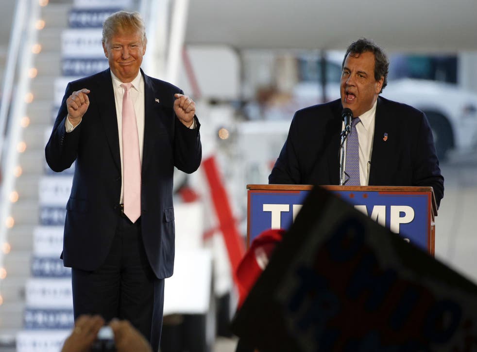 Chris Christie has often been at Donald Trump's side on campaign trail