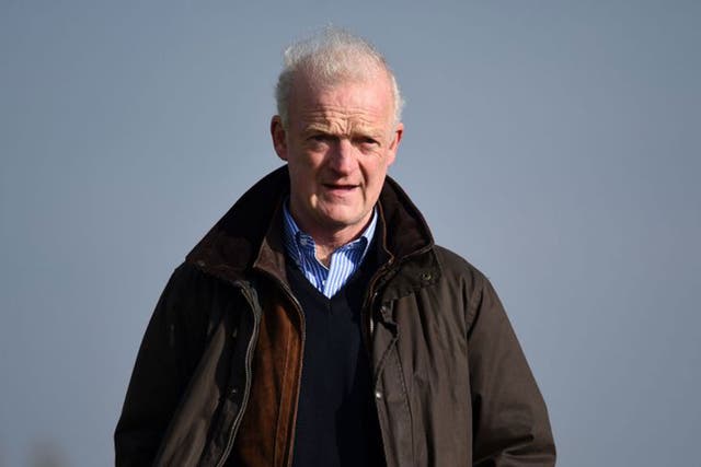 Willie Mullins will have about 60 horses at Cheltenham this year