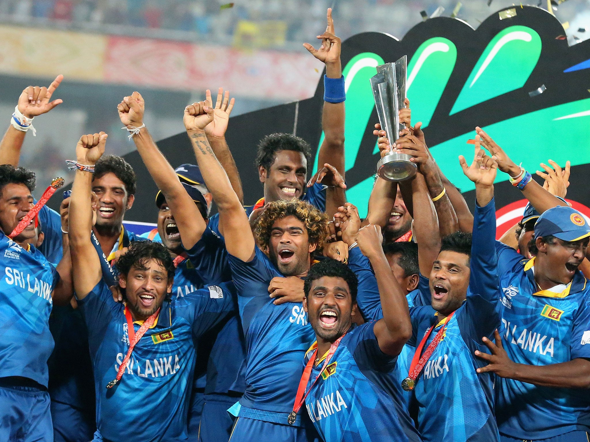 Sri Lanka will defend their World T20 crown that they won in 2014