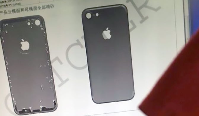 These pictures are said to be technical drawings of the iPhone SE, taken from a factory tasked with making it
