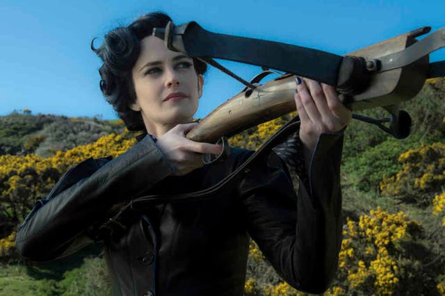 Eva Green, here in Miss Peregrine's Home for Peculiar Children, has had enough of stereotypical 'girlfriend' roles