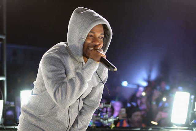 Kendrick Lamar is already making new music.