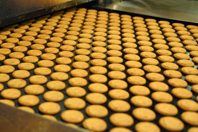 Ginger nuts are starting to march off the production lines once again.