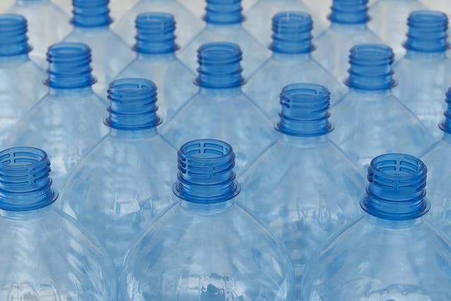 People are being asked to sip their own water bottles as they enter courts to prove the contents are harmless