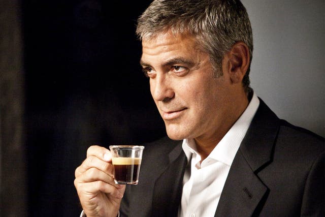 Geoge Clooney in an advertisement for Nespresso. The popularity of coffee pods has soared in recent years